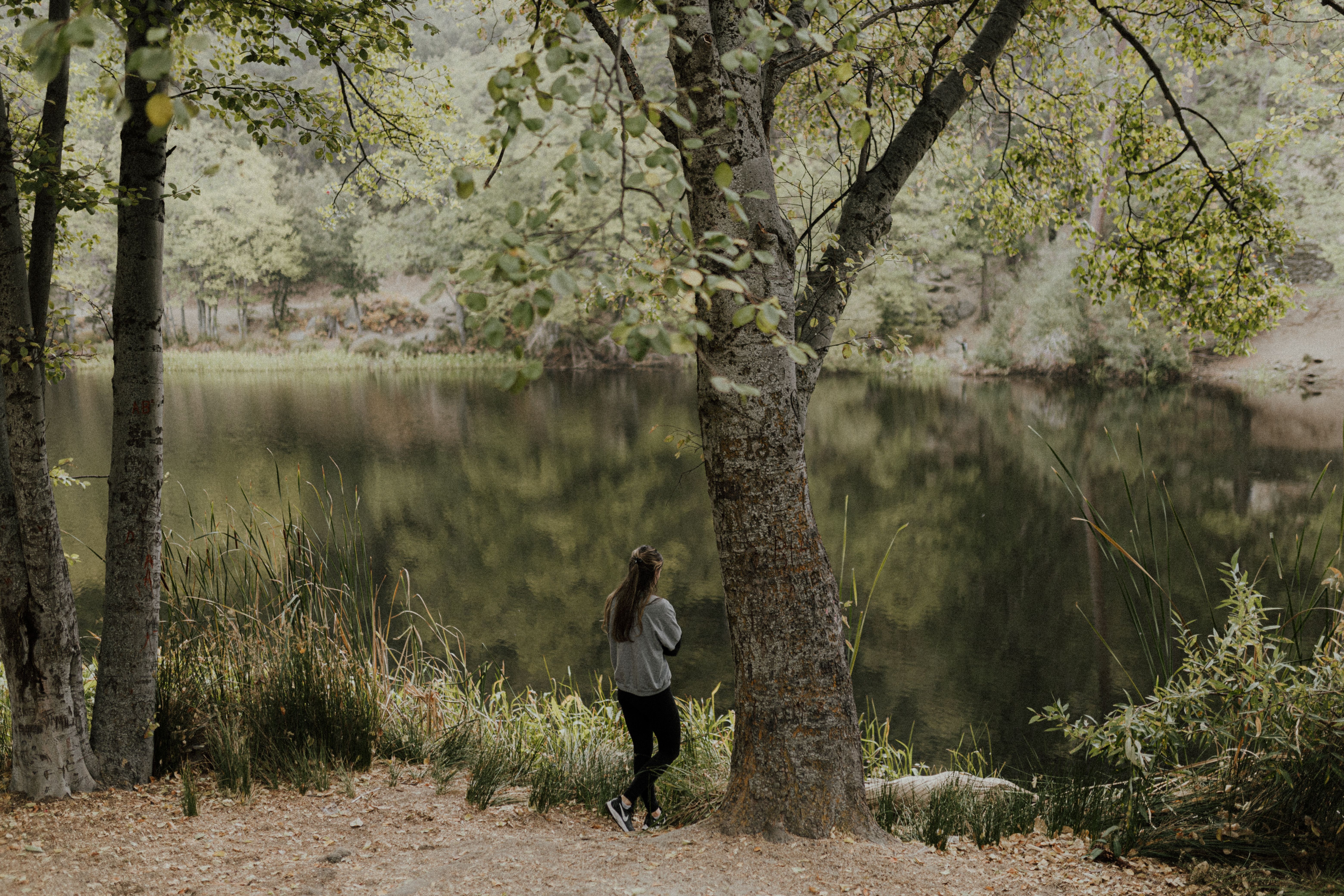 Guests hiking on a steep trail through the Santa Monica Mountains near The Ashram wellness retreat in Calabasas, California